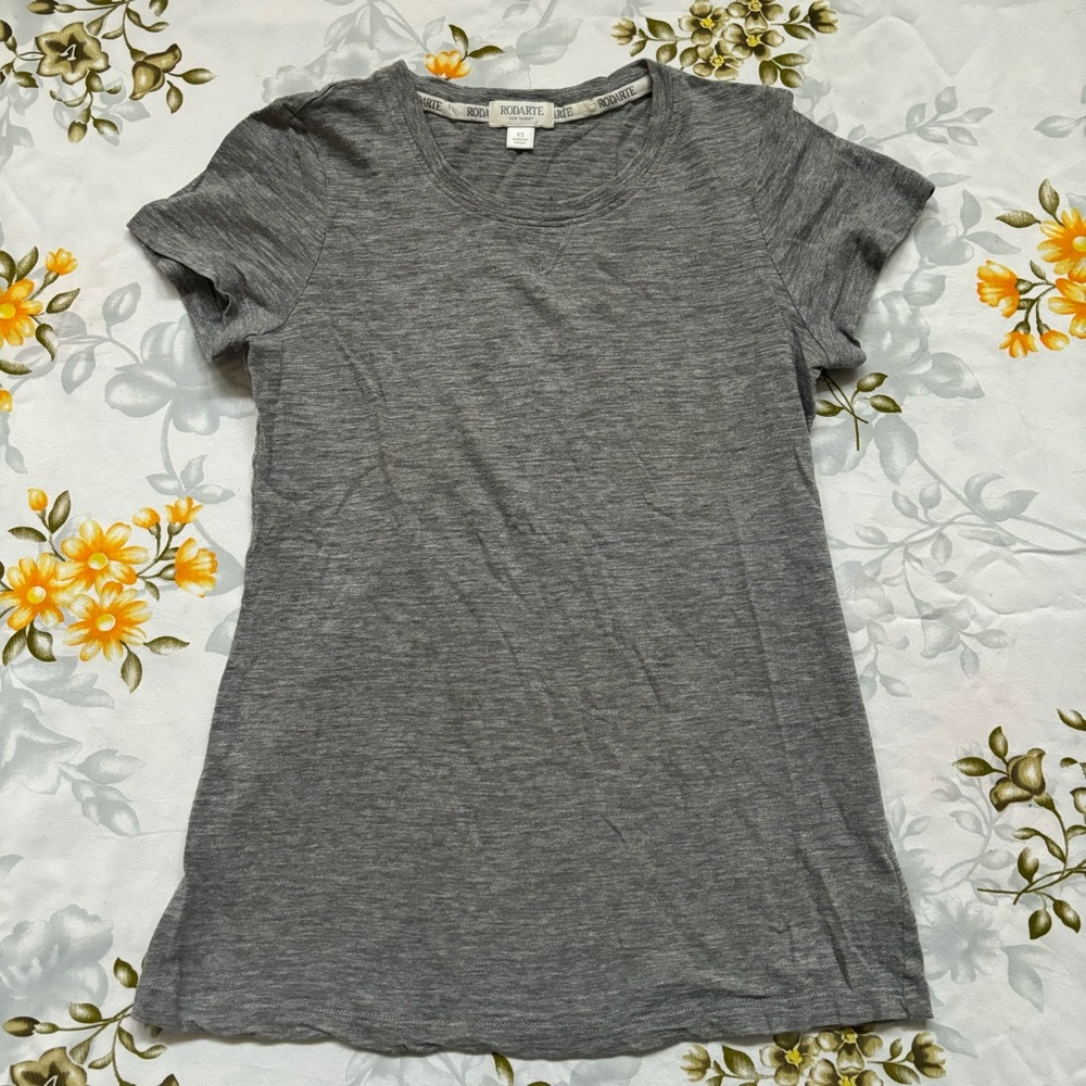 Rodarte for Target Size XS Basic Grey Tee